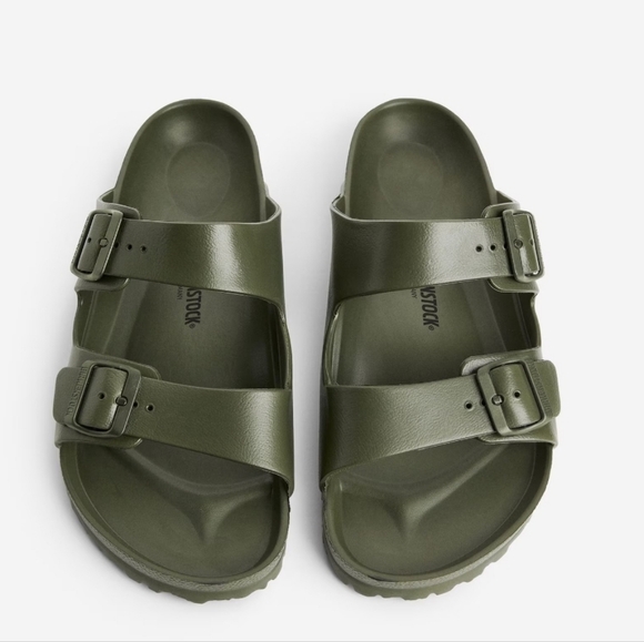Birkenstock Shoes - BIRKENSTOCK EVA Green Slide Sandals Sz 41 NEW